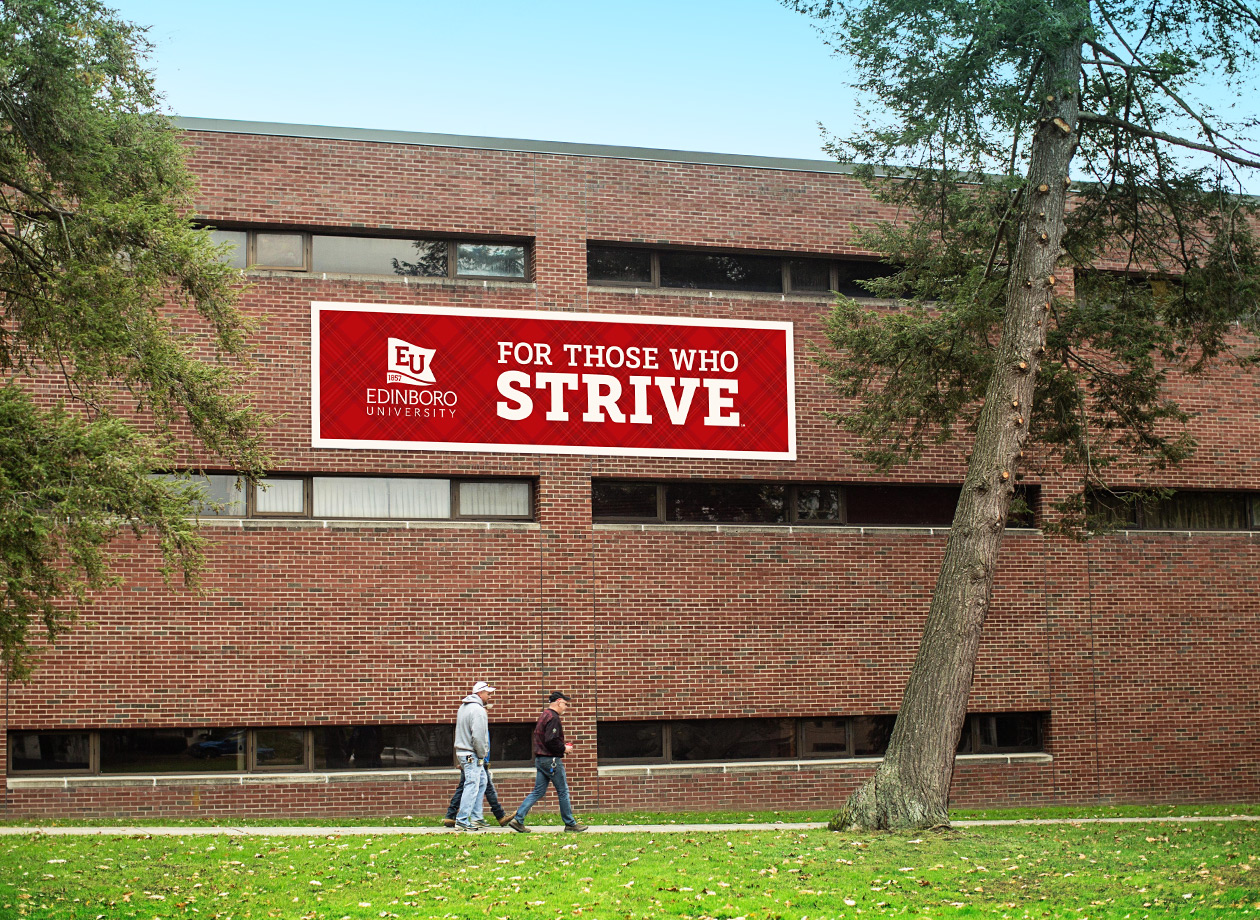 Edinboro Admissions banner