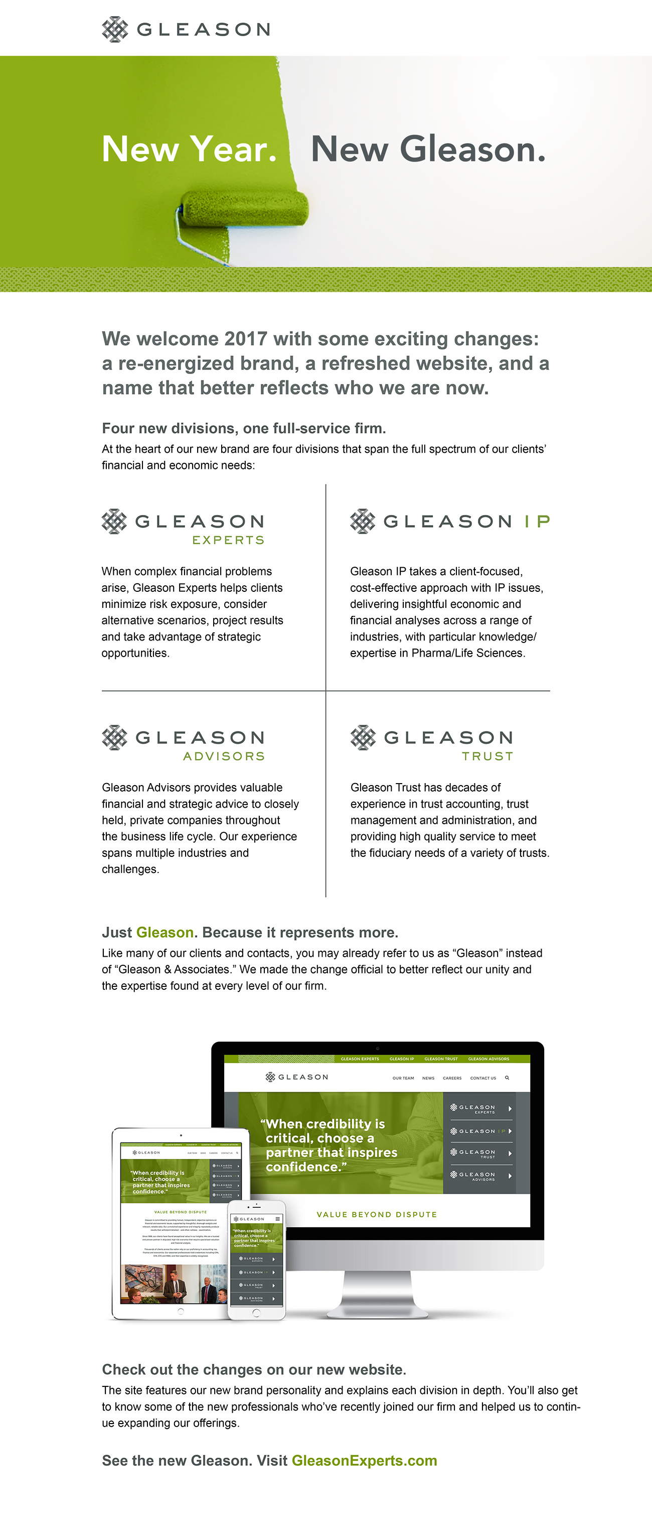 Gleason Brand Email