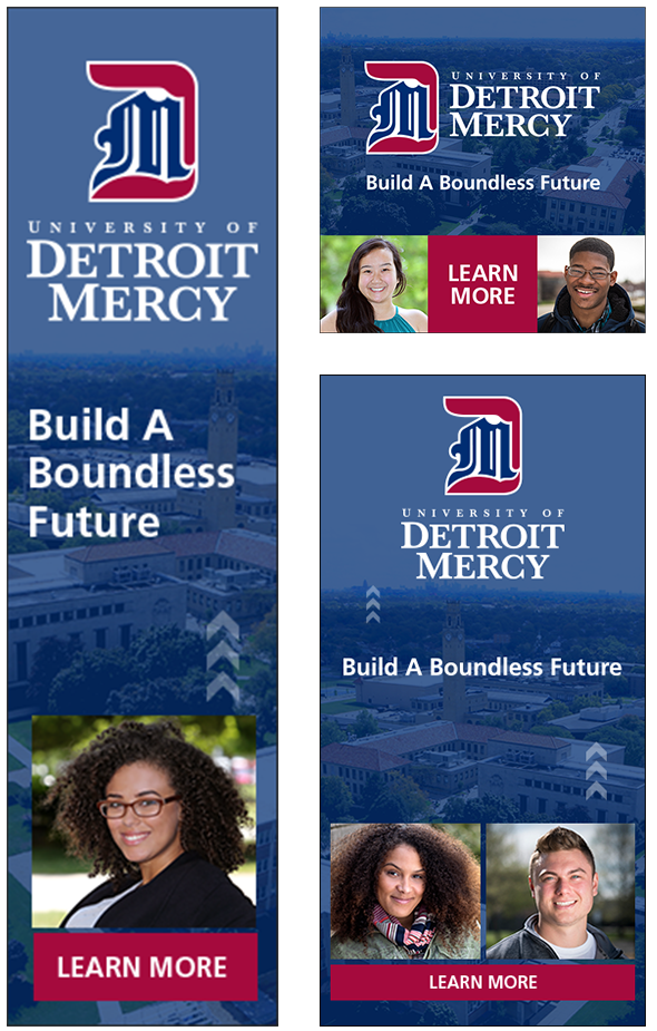 Detroit Mercy Digital Ad