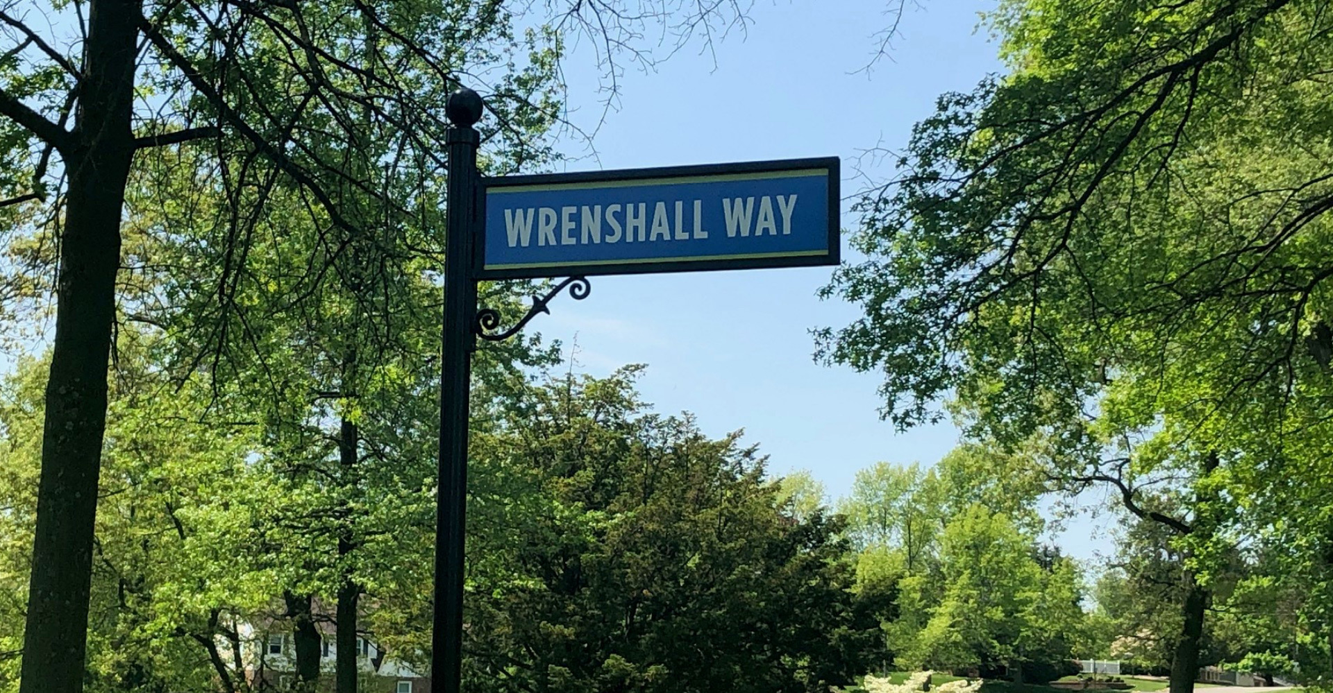 Wrenshall Way signage