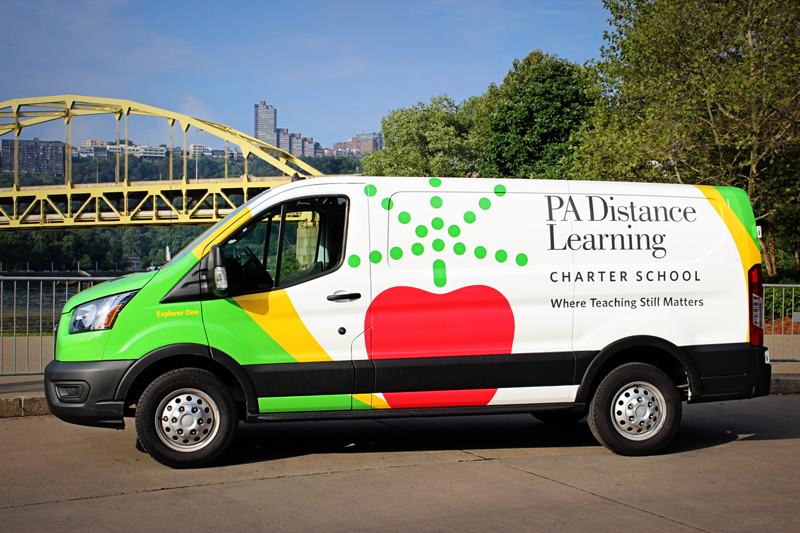 PA Distance Learning community van